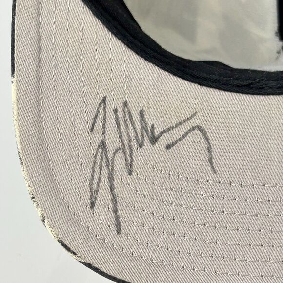 Tampa Bay Rays Signed Mens Adj Hat LOGAN MORRISON #7 Cap Snapback '47 Brand Palm - Picture 11 of 16